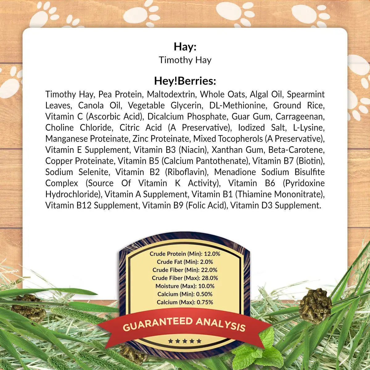 Lafeber Company Berrie-Bale for Rabbits Mint 1 lb Lafeber's®