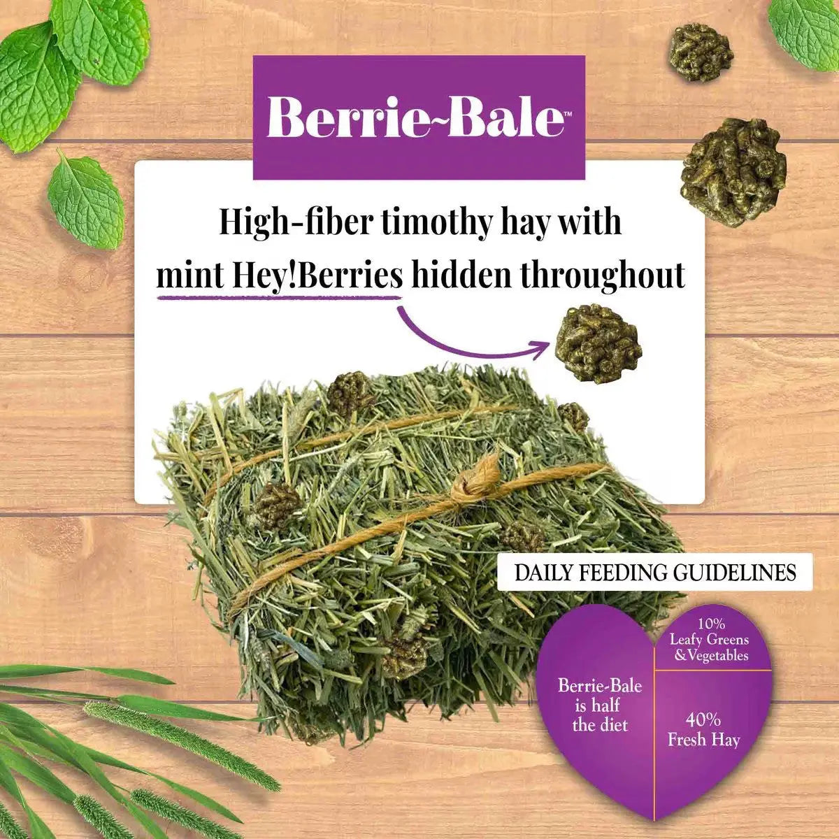 Lafeber Company Berrie-Bale for Rabbits Mint 1 lb Lafeber's®