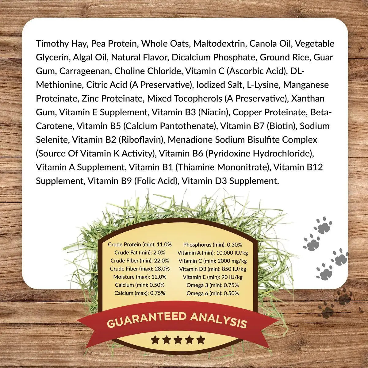 Lafeber Company Hey! Berries Guinea Pig Food Apple & Banana Lafeber's®