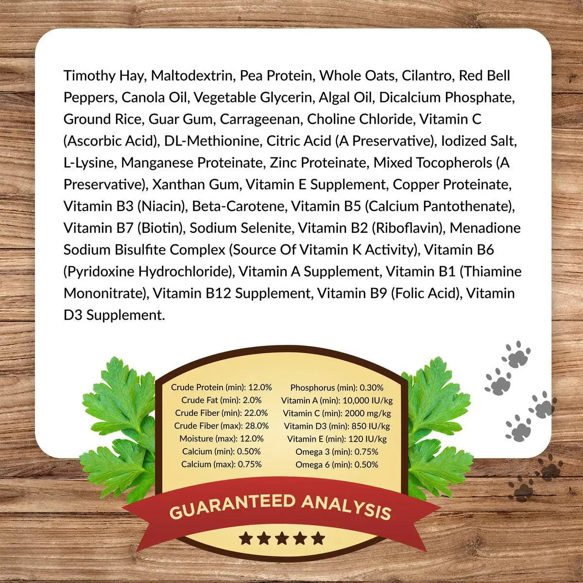 Lafeber Company Hey! Berries Guinea Pig Food Bell Pepper & Cilantro 5 oz Lafeber's®