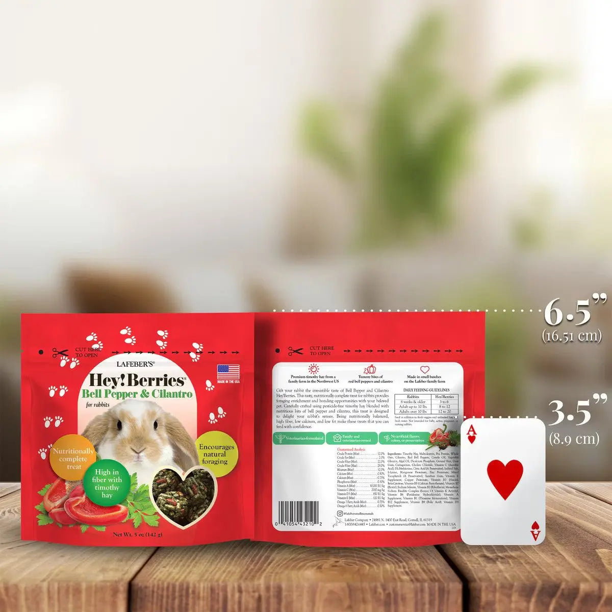 Lafeber Company Hey! Berries Rabbit Food Bell Pepper & Cilantro Lafeber's®
