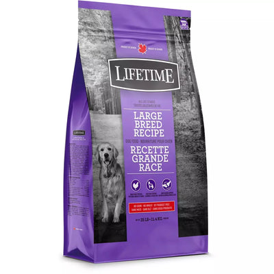 Lifetime Large Breed Chicken & Oatmeal Dry Dog Food 25lb Lifetime