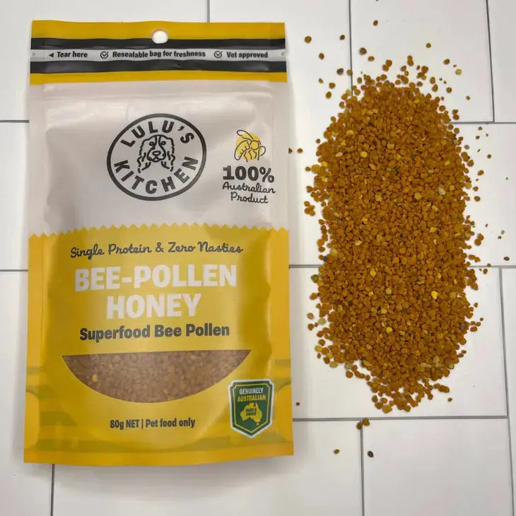 Lulu's Kitchen Bee-Pollen Antioxidants, Proteins, Vitamins Amino Acids for Dogs 7.1 oz Lulu's Kitchen