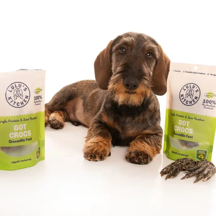 Lulu's Kitchen Got Crocs Healthy Chews for Dogs 4.94 oz Lulu's Kitchendog