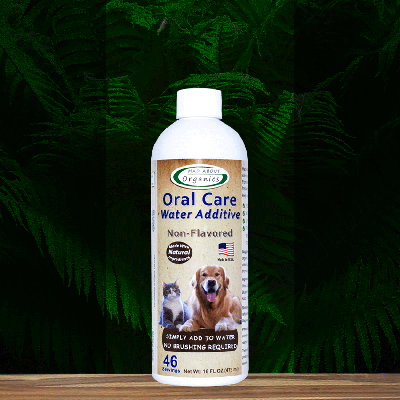 Mad About Organics Oral Care Water Additive for Cats & Dogs Mad About Organics