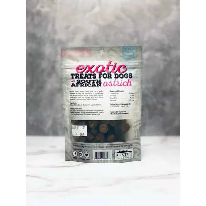 Mosaic South African Ostrich Bites Infused with Grapefruit Dog Treats Mosaic