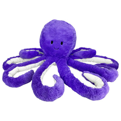Multipet Jumbo Sea Creatures Octopus Plush Dog Toy 24" Multipet