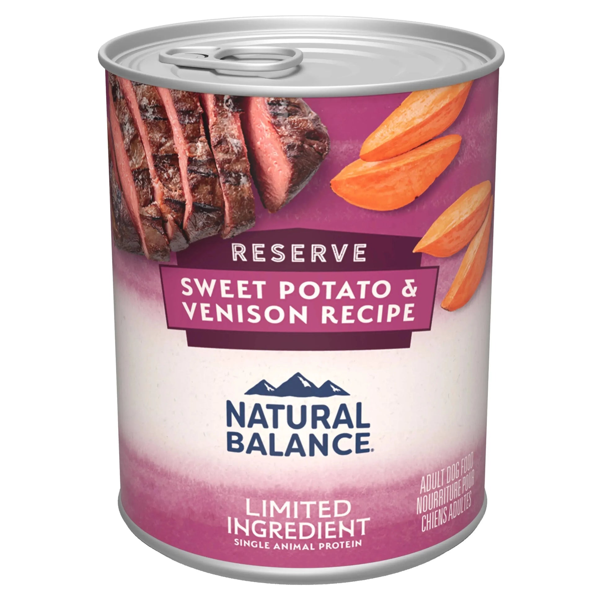 Natural Balance Pet Foods L.I.D.  Sweet Potato & Venison Wet Dog Food 12ea/13 oz Natural Balance