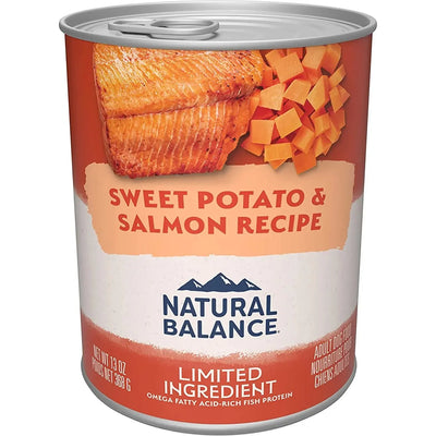 Natural Balance Pet Foods L.I.D. Fish & Sweet Potato Wet Dog Food 12ea/13 oz Natural Balance