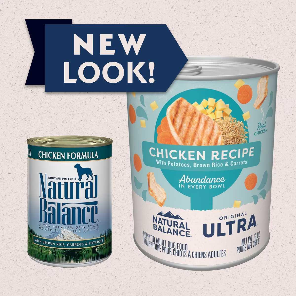 Natural Balance Pet Foods Ultra Premium Chicken Wet Dog Food 12ea/13 oz Natural Balance