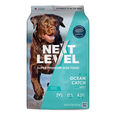 Next Level Ocean Catch Adult Dry Dog Food 40 lb Next Level