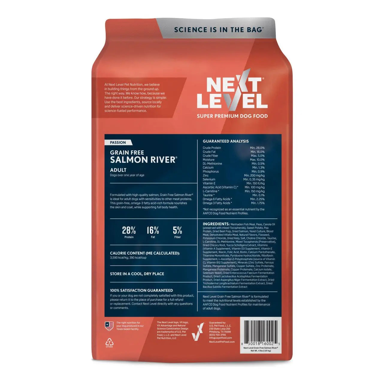 Next Level Salmon River Grain-Free Adult Dry Dog Food Next Level