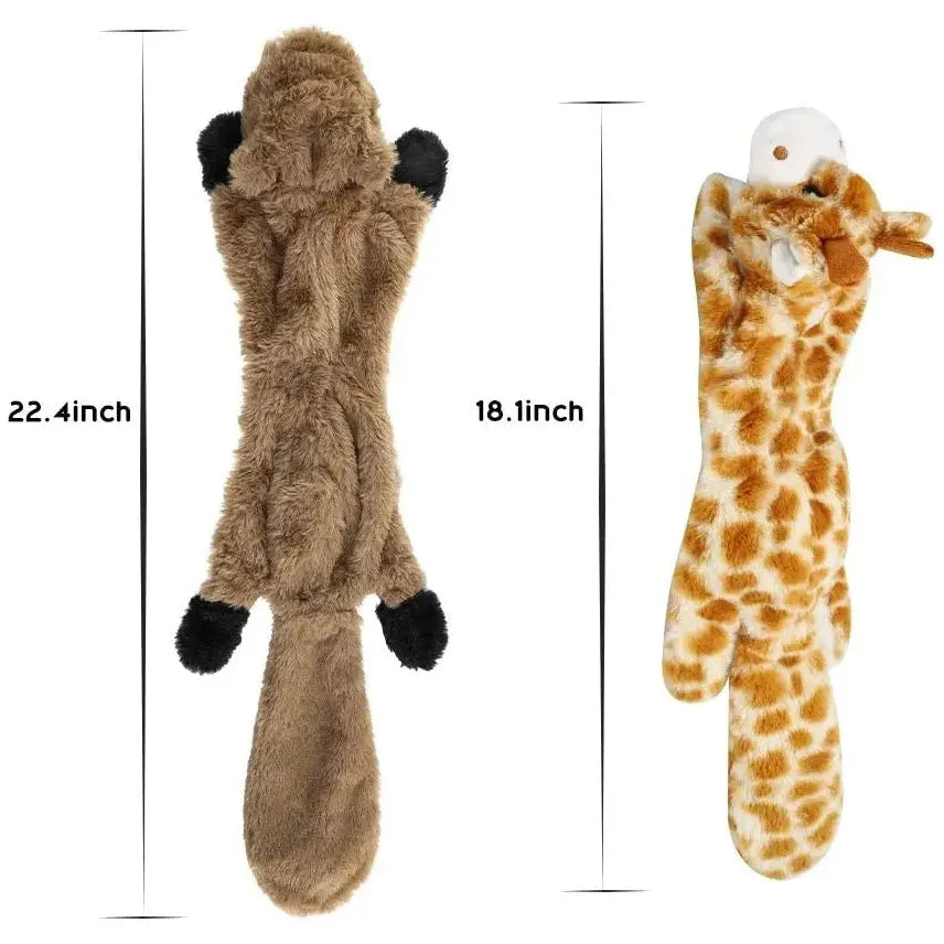 Nocciola Crinkle Dog Toy Set – 5pcs Squeaky Fun for Dogs of All Sizes Nocciola