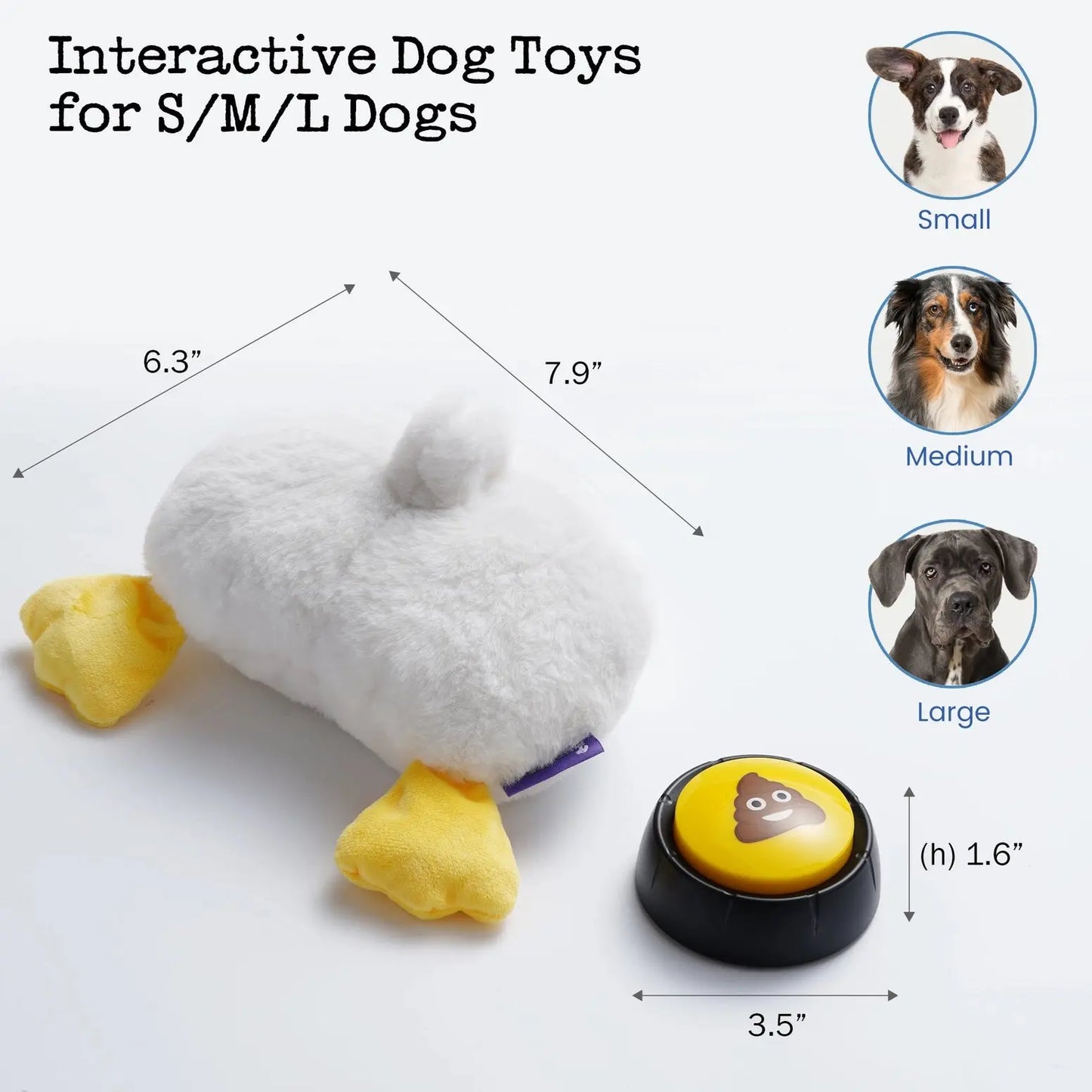 Nocciola Fuzzwoof Farting Corgi Butt Plush Dog Toy Nocciola