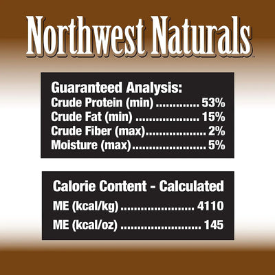 Northwest Naturals Bison Liver Freeze-Dried Treats for Dogs and Cats 3oz Northwest Naturals