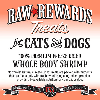 Northwest Naturals Shrimp Freeze-Dried Treats for Dogs and Cats 1oz Northwest Naturals