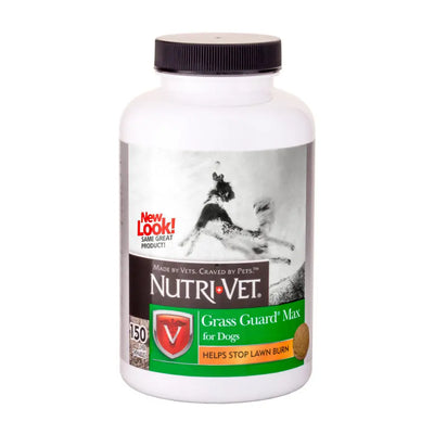 Nutri-Vet Grass Guard Max Chewables for Dogs Liver 150ct Nutri-Vet