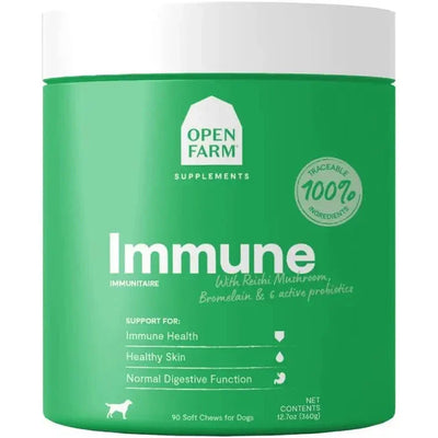 Open Farm Immune Chews Dog Supplement 90 Count Open Farm