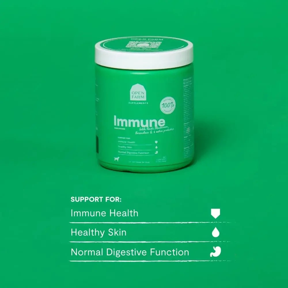 Open Farm Immune Chews Dog Supplement 90 Count Open Farm