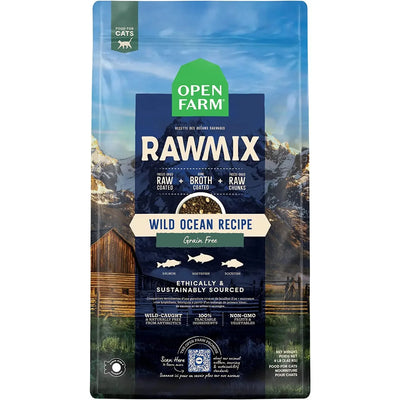 Open Farm RawMix Wild Ocean Recipe Grain Free Cat Open Farm