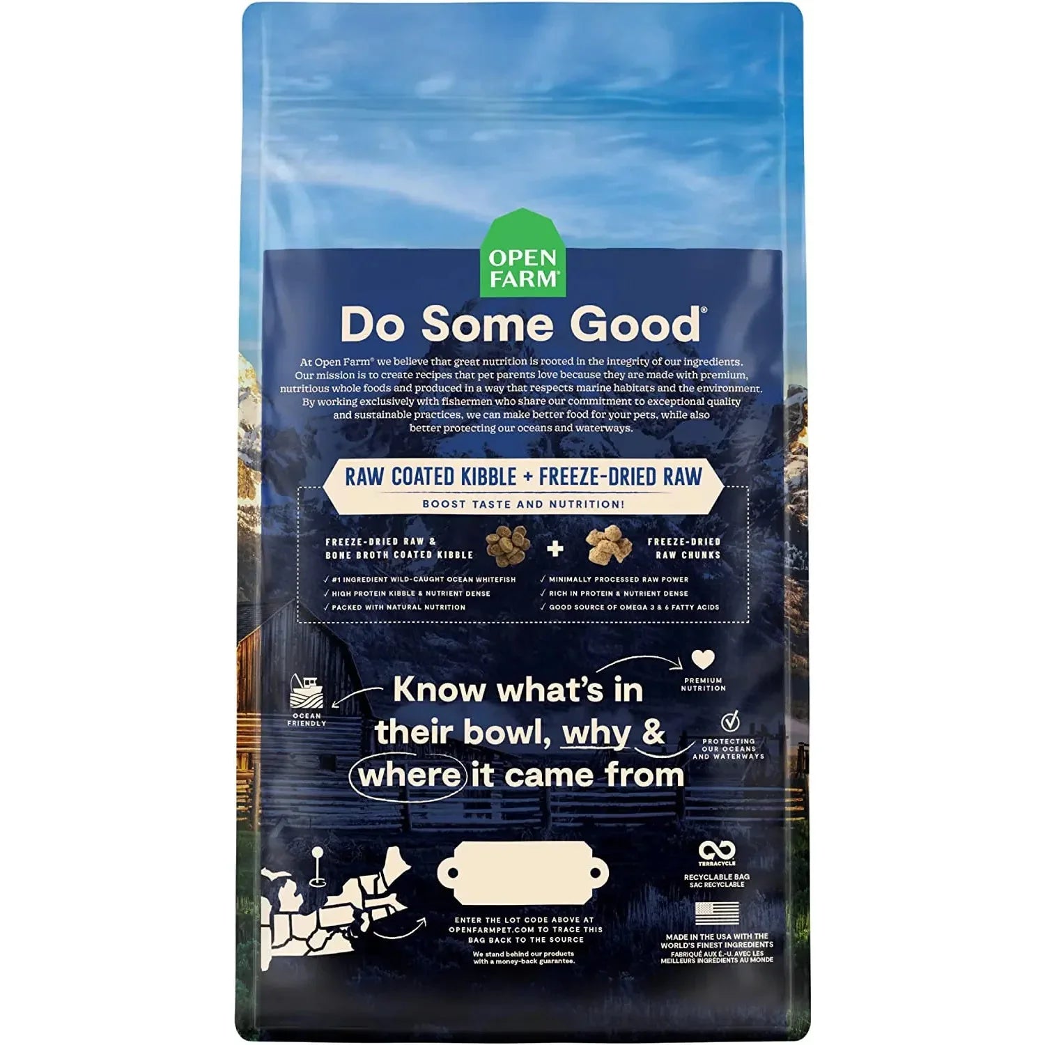 Open Farm RawMix Wild Ocean Recipe Grain Free Cat Open Farm
