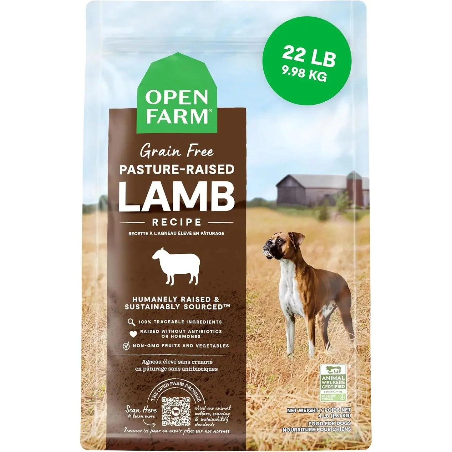 Open Farm® Pasture-Raised Lamb Grain Free Dry Dog Food Open Farm