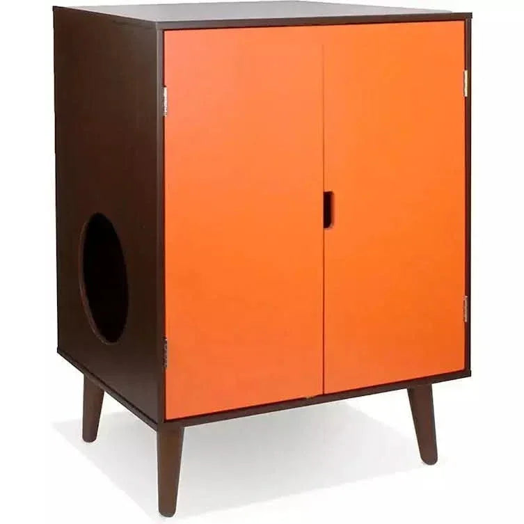 Penn-Plax Cat Walk Furniture: Contemporary Home Cat Litter Hide-Away Cabinet Penn-Plax