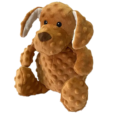 Petlou Dotty Friends Dog Plush Toy w/Squeaker 12" Petlou
