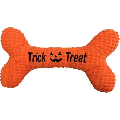Petlou Trick or Treat Bone Halloween Dog Toys Petlou