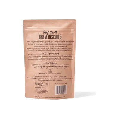 Portland Pet Food Company Beef Broth Brew Biscuits Dog Treats Portland Pet Food