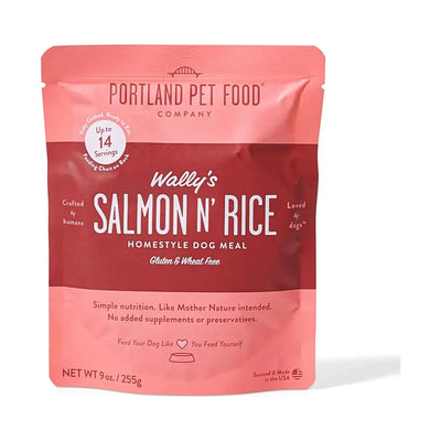Portland Pet Food Company Wally's Salmon N' Rice Homestyle Wet Dog Food Portland Pet Food