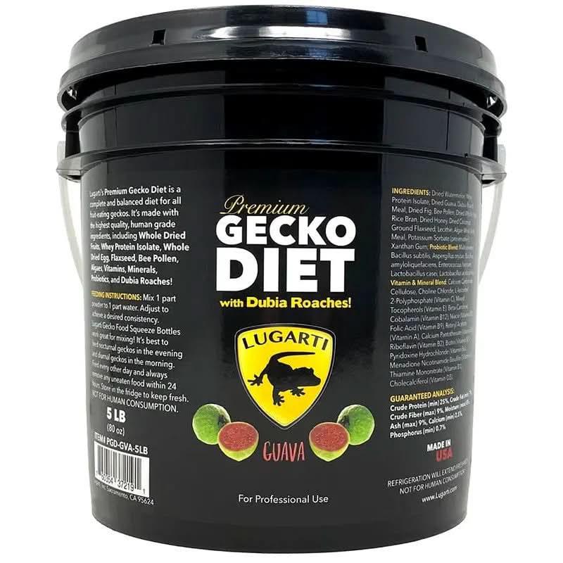 Premium Gecko Diet Guava Lugarti