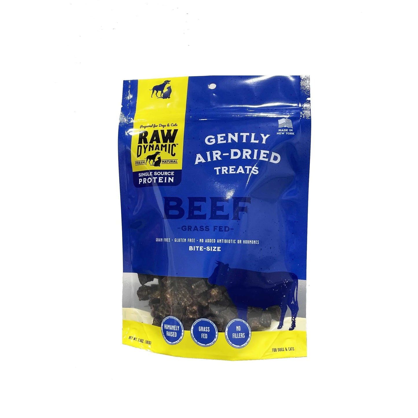 Raw Dynamic Air-Dried Dog Treats 3.6oz Raw Dynamic