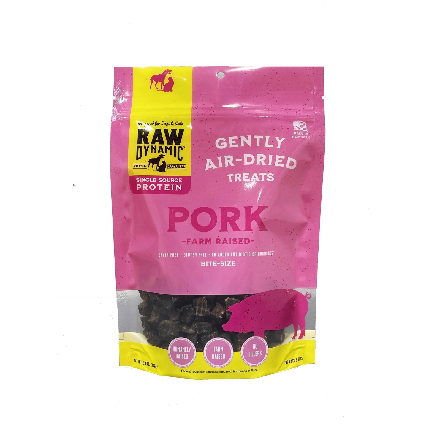 Raw Dynamic Air-Dried Dog Treats 3.6oz Raw Dynamic