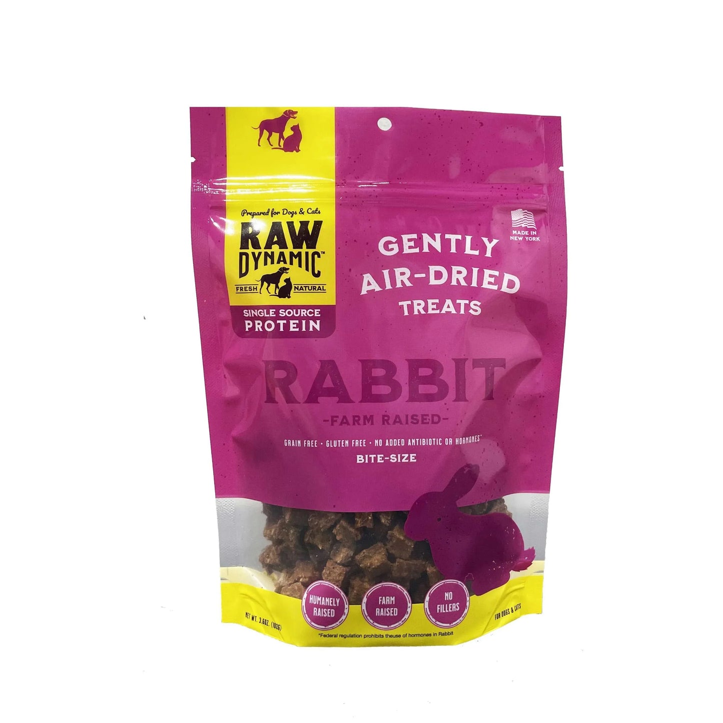 Raw Dynamic Air-Dried Dog Treats 3.6oz Raw Dynamic