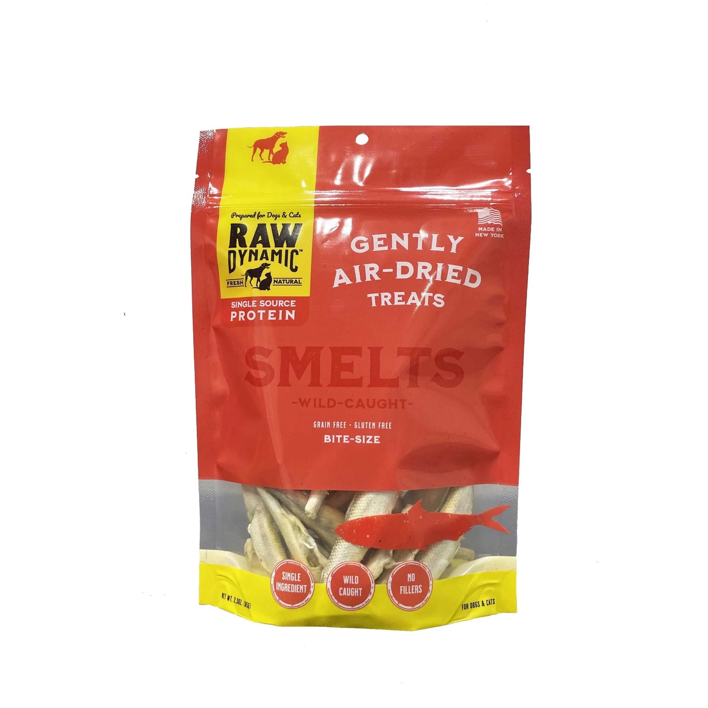 Raw Dynamic Air-Dried Dog Treats 3.6oz Raw Dynamic