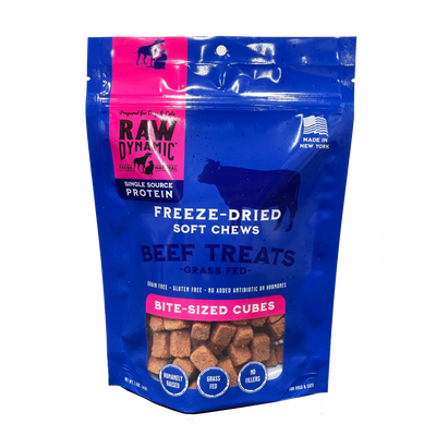 Raw Dynamic Freeze-Dried Dog Treats 1.5oz Raw Dynamic