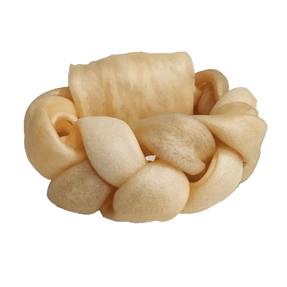 Redbarn Pet Products Collagen Braided Ring Dog Treat 15 ct Redbarn