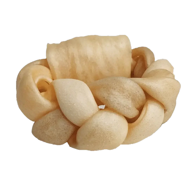 Redbarn Pet Products Collagen Braided Ring Dog Treat 15 ct Redbarn