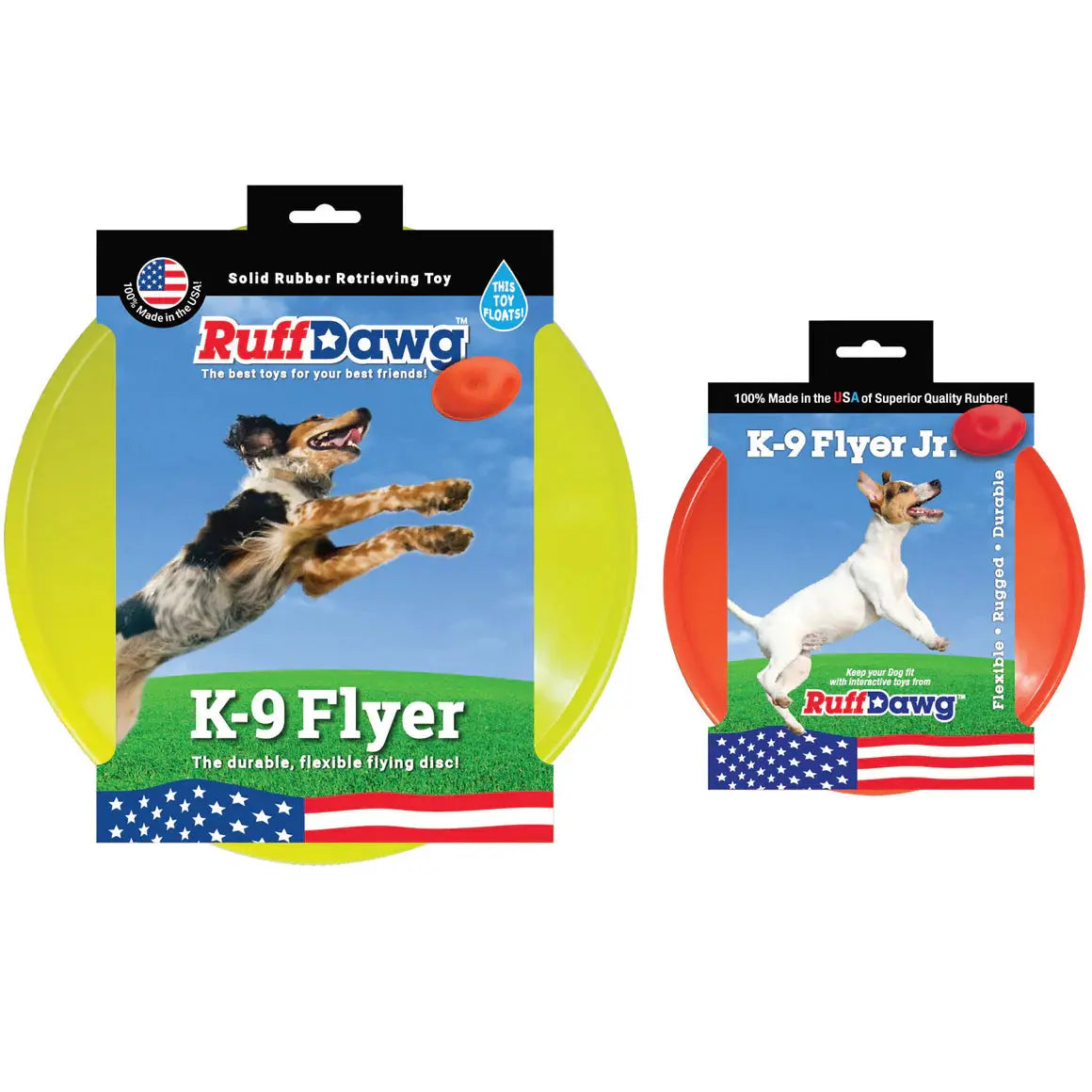 Ruff Dawg K9 Flyer Disc Tough Dog Toy Ruff Dawg