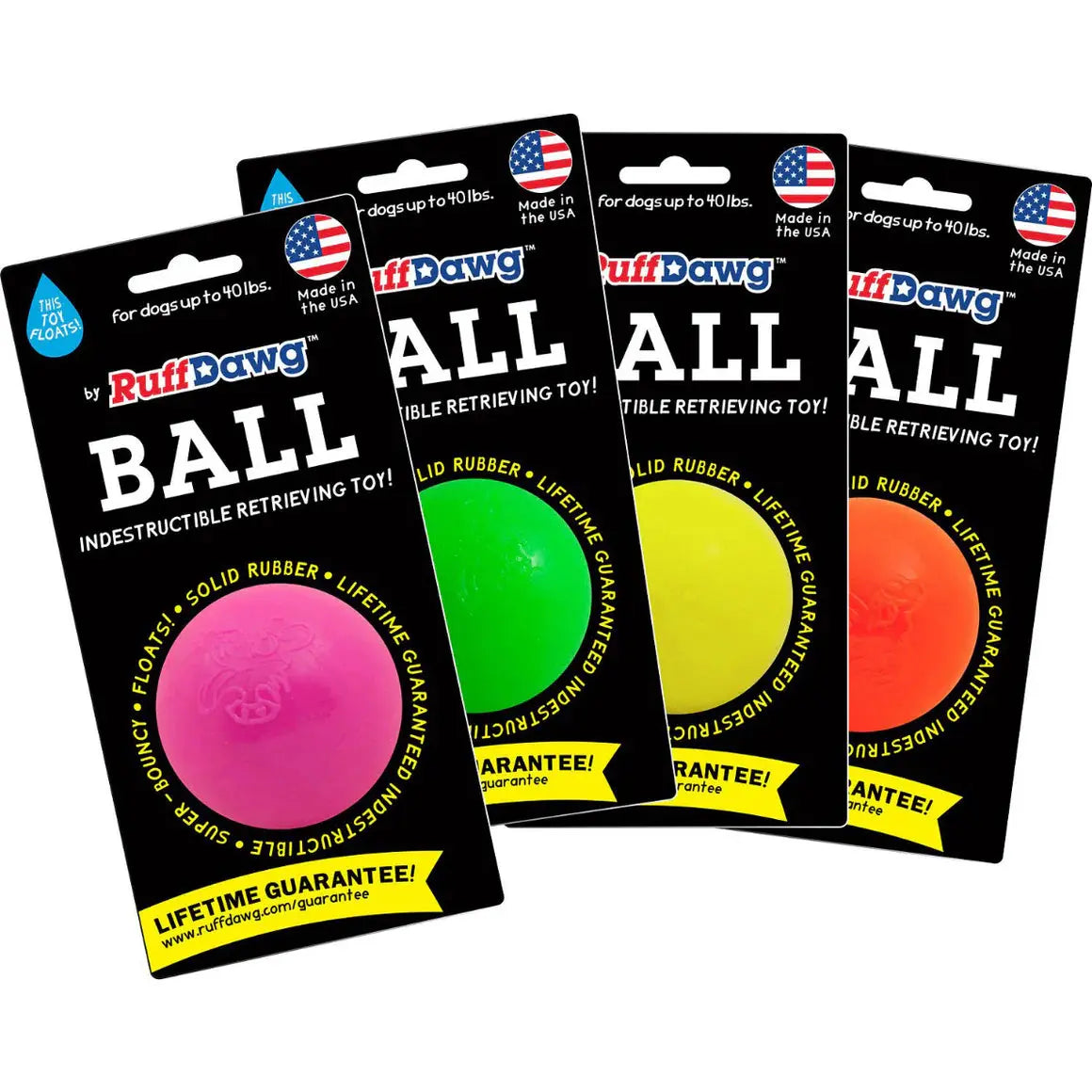 Ruff Dawg, Ball Tough Dog Chew Toy Ruff Dawg