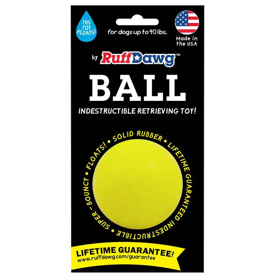 Ruff Dawg, Ball Tough Dog Chew Toy Ruff Dawg