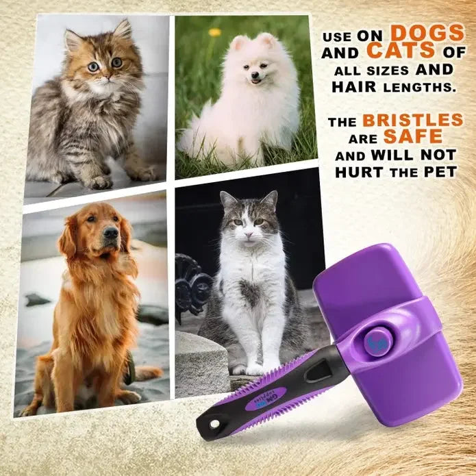Self Cleaning Grooming Brush Katziela