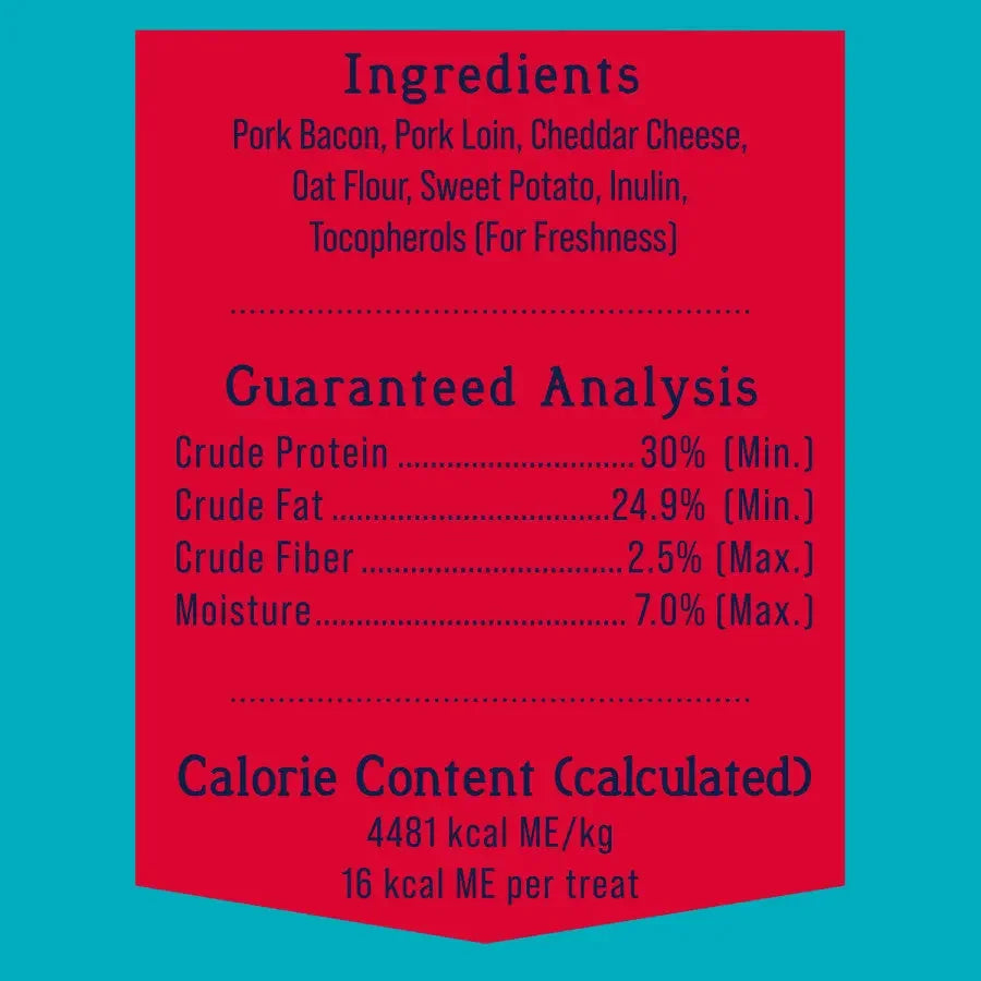 Stewart PuffPops Bacon & Cheese Recipe Freeze-Dried Dog Treats - Talis Us