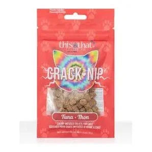 This & That Crack Nip Tuna Dehydrated Cat Treats 1.5oz This & That