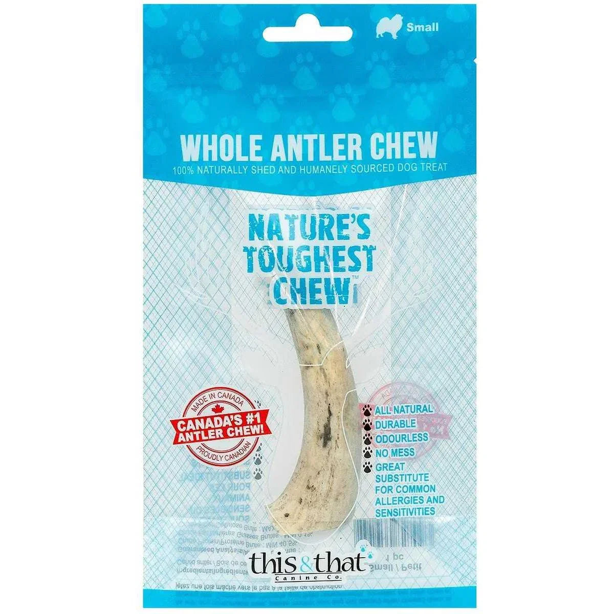 This & That Premium Whole Elk Antler Chew Dog Treat This & That