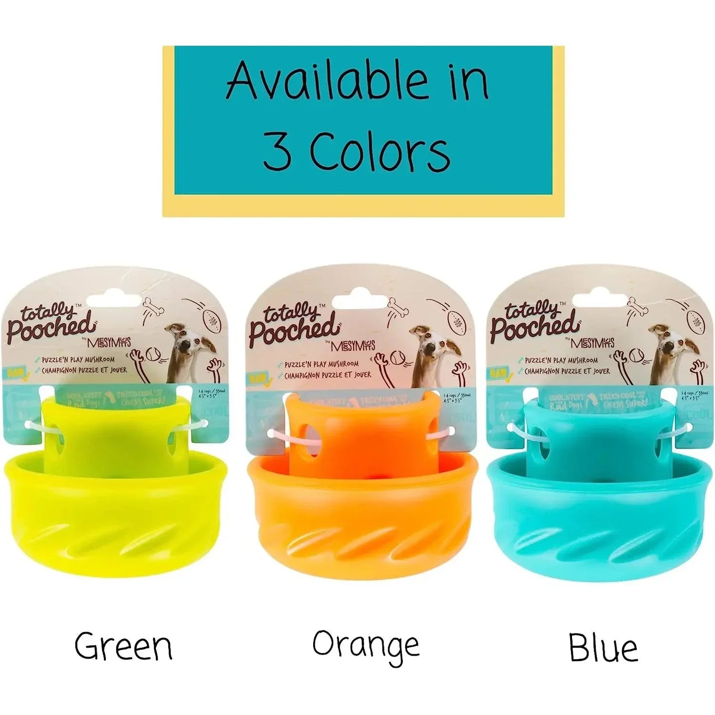 Totally Pooched Interactive Treat Puzzle Toy for Dog Totally Pooched
