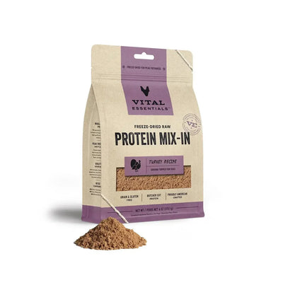 Vital Essentials® Freeze-Dried Raw Turkey Protein Mix-In Ground Topper For Dogs, 6 Oz Vital Essentials®