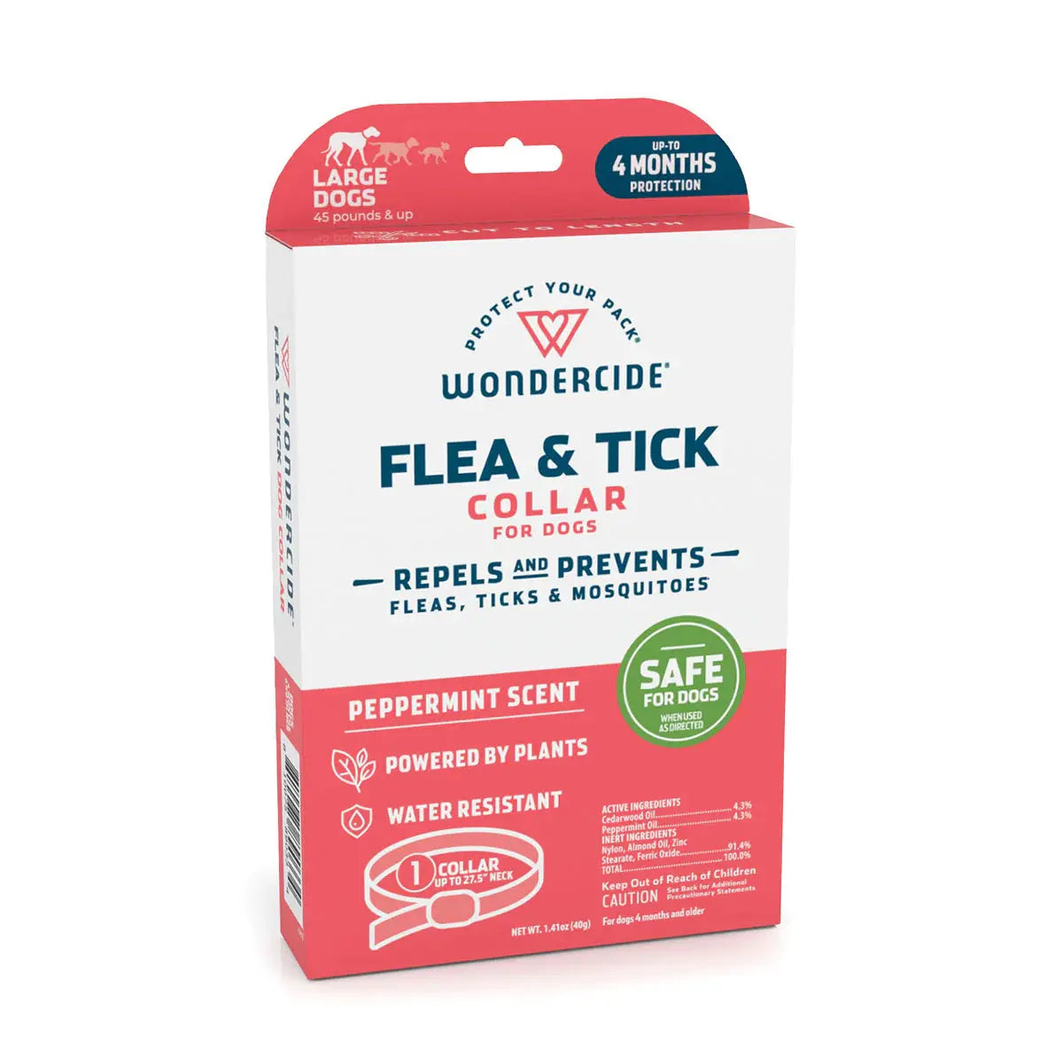 Wondercide Natural Flea, Tick & Mosquito Repellent Dogs Collar Wondercide