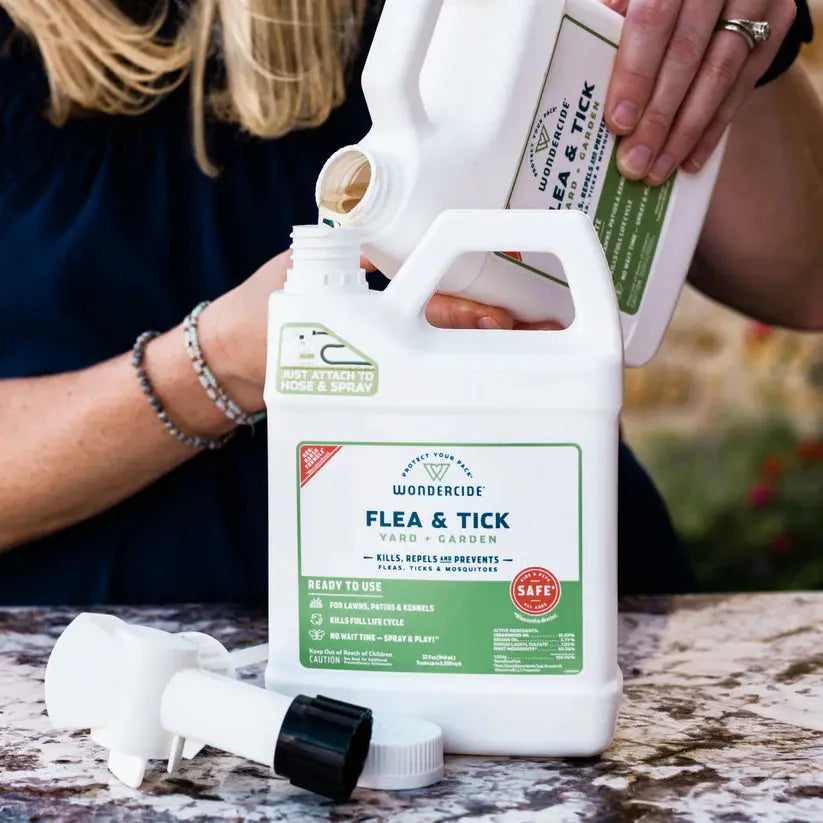 Wondercide Natural Flea, Tick & Mosquito Yard & Garden Spray with Natural Essential Oils 32oz Wondercide